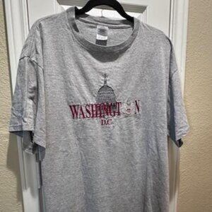 Washington DC Vintage Embordered TShirt